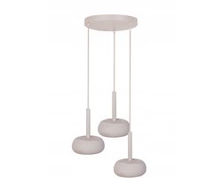 Hanglamp Otto 3 Ringen Beige Keramiek - Sigma