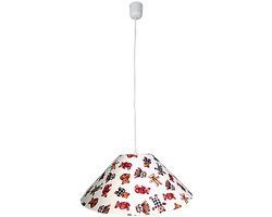 Hanglamp Plafondlamp kinderkamer "Teddy" Textiel Teddybeer E27 Diameter 45cm