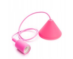Hanglamp Roze E27 Siliconen Noer - Stijlvol en Modern