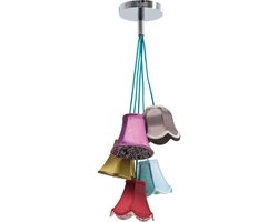 Hanglamp Saloon Flowers 5 Kare Design