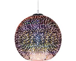 Hanglamp SESSERA Glas Koper