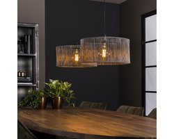 Hanglamp Shana - Metaal - 2-lamps