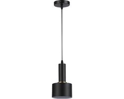 Hanglamp | Tema | Ø12cm | 1-lichts | Zwart | E27