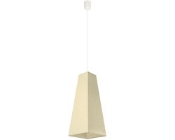 Hanglamp textiel stof crème IP20 hanglamp E27 plafondlamp spot 8051101