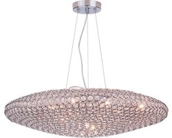 Hanglamp Treasure Ø67cm - crystal - 9x40w G9