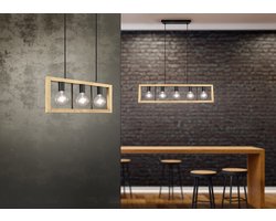 Hanglamp Trio Leuchten Agra - Zwart