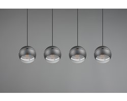 Hanglamp Trio Leuchten Fletcher - Zwart