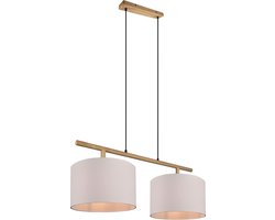 Hanglamp Trio Leuchten Korba - Wit