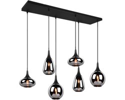 Hanglamp Trio Leuchten Lumina zwart