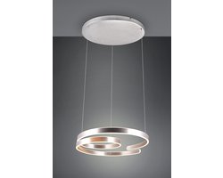 Hanglamp Trio Leuchten Marnie aluminium