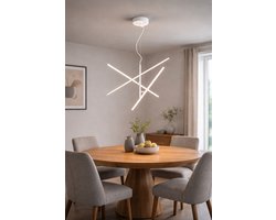 Hanglamp Trio Leuchten Tiriac - Wit