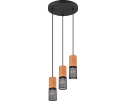 Hanglamp Trio Leuchten Tosh - Zwart