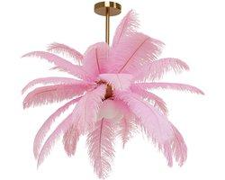 Hanglamp veren roze Kare Design