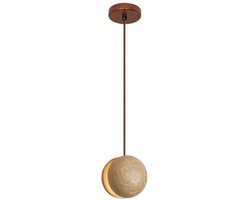 Hanglamp Vintage Steen Kroonluchter G9 Plafondlamp voor Slaapkamer Eetkamer Woonkamer