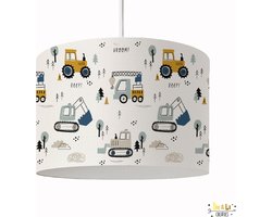 Hanglamp voertuigen-auto-autoweg-voertuigen-lamp-kinderkamer