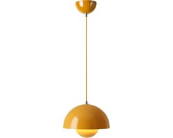 Hanglampen Eetkamer Modern E27 Plafondlamp voor Woonkamer Slaapkamer Badkamer Geel
