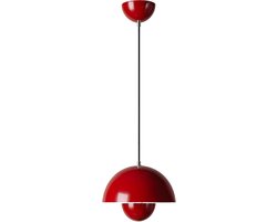 Hanglampen Eetkamer Modern E27 Plafondlamp voor Woonkamer Slaapkamer Badkamer Rood