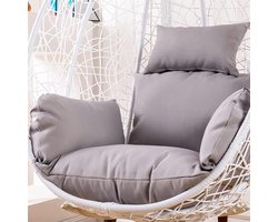 Hangmand Opknoping Ei Stoel Kussens Hangmat Stoel Kussens,Swing Opknoping Mand Zitkussen,Dikke Nest Rug Kussen Voor Outdoor Patio Tuin Schommel Stoel Kussen Seat(Color:Orange)