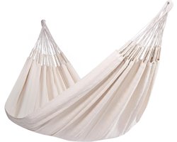 Hangmat Dubbele en enkele draagbare hangmat met boomtouwen | parachute-hangmatten | 200 x 100cm | Grijs