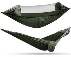 Hangmat - Hammock Premium - Lichtgewicht - Met Klamboe