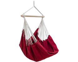 Hangmat met spreidstok -185x135 cm - Rood