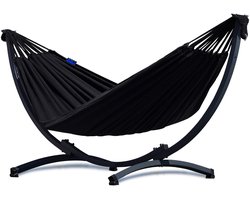 Hangmat met Standaard 1 Persoons – Extra Stabiel Frame tot 200 kg | Compact, Stevig & Duurzaam