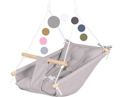 Hangmat schommel voor baby's - Veilig en comfortabel met 5-punts veiligheidsgordel - Ideaal voor binnen en buiten
