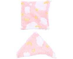 Hangmat Set Voor Fretten, Ratten, Cavia's, Springplank En Trechterbed Voor Huisdierkooien, Hamsters, Zachte Knuffel, Hangend Kleine Dieren Hangmat Voor Eekhoorns, Chinchilla's