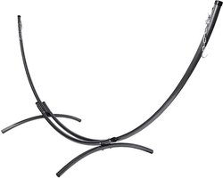 Hangmat Standaard - Metaal - Antraciet - 300x100 cm - Tot 150 kg