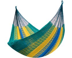 Hangmat Tweepersoons 'Mexico' Tropical (Groen) | 1% For The Planet | Tropilex