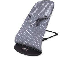 Hangmat voor baby met grijze sterren