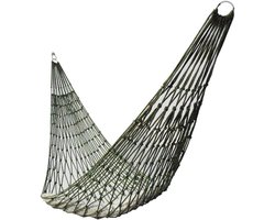 Hangmat voor buitent-hangmat-Hangmatstoel-Net-hangmat- Dikke nylonstof - Campinghangmat - Multifunctionele hangmat - Tuinhangmat met touw - Geschikt voor wandelen - Groen - 230x80cm