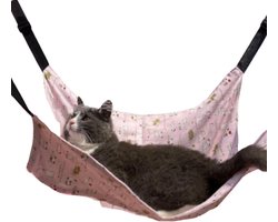 Hangmat voor huisdieren - geschikt voor katten en honden - 1 stuk - 46 x 37 cm