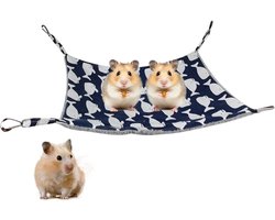Hangmat voor kleine dieren, warme huisdieraccessoires | hangmat voor eekhoorns kleine dieren accessoires fretten - voor slapen en spelen konijn papegaaien gerbil winter