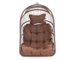 Hangstoel Eénpersoons 'Egg' Brown (Bruin) | 1% For The Planet | Tropilex