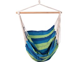 Hangstoel Eénpersoons 'Pine' Single - Groen - 120 KG - Opbergtas incl. - 123 Hammock