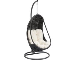 Hangstoel Egg Chair Funny Relax Zwart