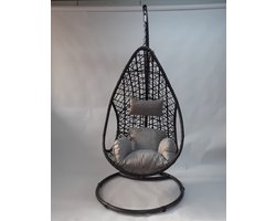 Hangstoel Mona relax Zwart (zonder standaard)