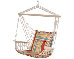 Hangstoel - Schommelstoel Zetel - Ontspannen Buiten - Lichtgewicht Draagbaar - 100x106 cm - Meerdere Kleuren