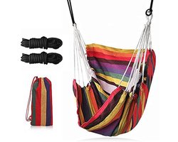 Hangstoel voor Binnen en Buiten - Comfortabele Schommelstoel Tot 150 kg - Ideaal Voor Tuin, Terras en Slapen