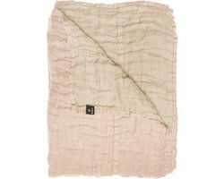 Hannelin sprei nude/naturel 260 x 260 cm