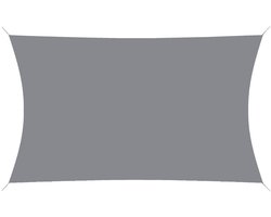 hanSe® Schaduwdoek Rechthoek Waterdoorlatend 1,5x2 m Lichtgrijs