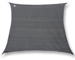 hanSe® Schaduwdoek Vierkant Waterafstotend 3x3 m Zonnedoek Grijs