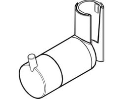 Hansgrohe 97651000 Schuifstuk voor Unica'S Puro glijstang chroom
