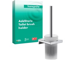 hansgrohe AddStoris closetborstelgarnituur wandmontage chroom