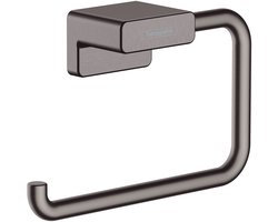 Hansgrohe Addstoris closetrolhouder zonder klep brushed black chroom
