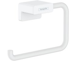 Hansgrohe Addstoris closetrolhouder zonder klep mat wit