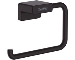 hansgrohe AddStoris closetrolhouder zonder klep mat zwart