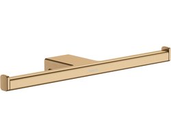 hansgrohe AddStoris dubbele closetrolhouder Brushed Bronze