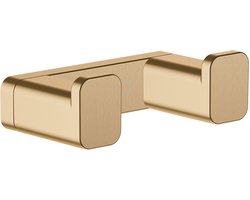 hansgrohe AddStoris dubbele handdoekhaak Brushed Bronze